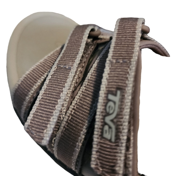 EUC Teva Purple Grey Lavender Tirra 4266 Hiking Adjustable Sandals - Picture 7 of 8
